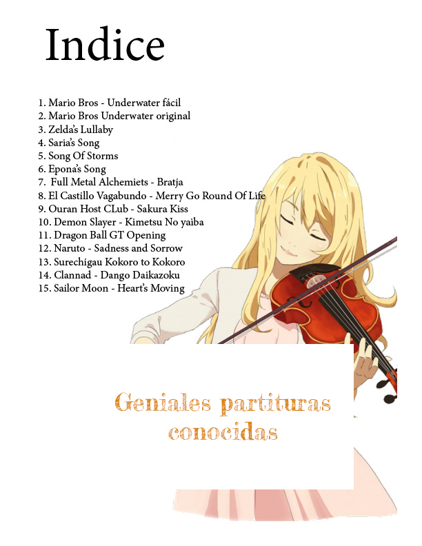 Anime & Videogames Violín Fácil - Libro Digital + Pistas de Piano - Imagen 2