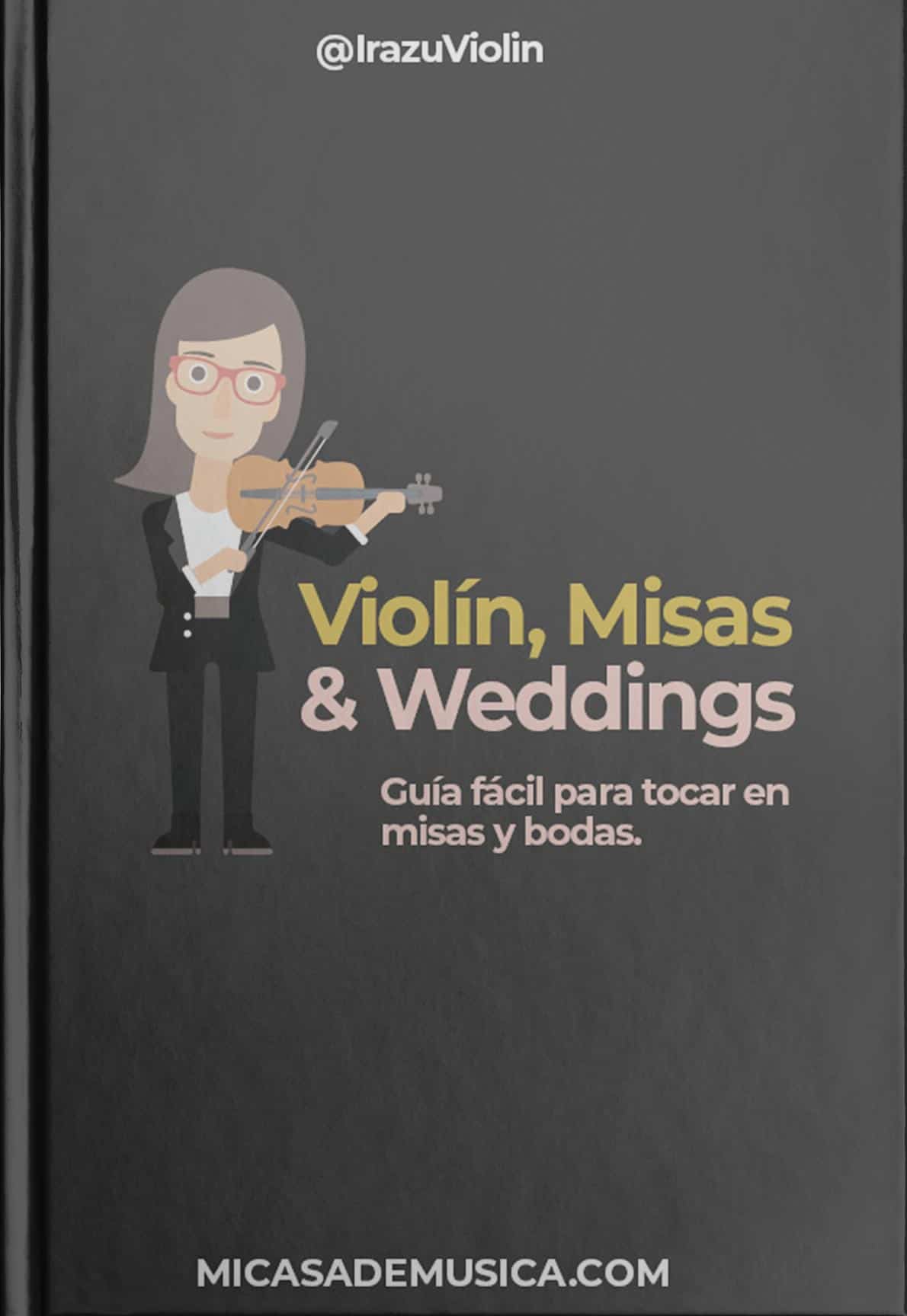 Violín, Misas & Weddings Libro Digital + Pistas de Piano