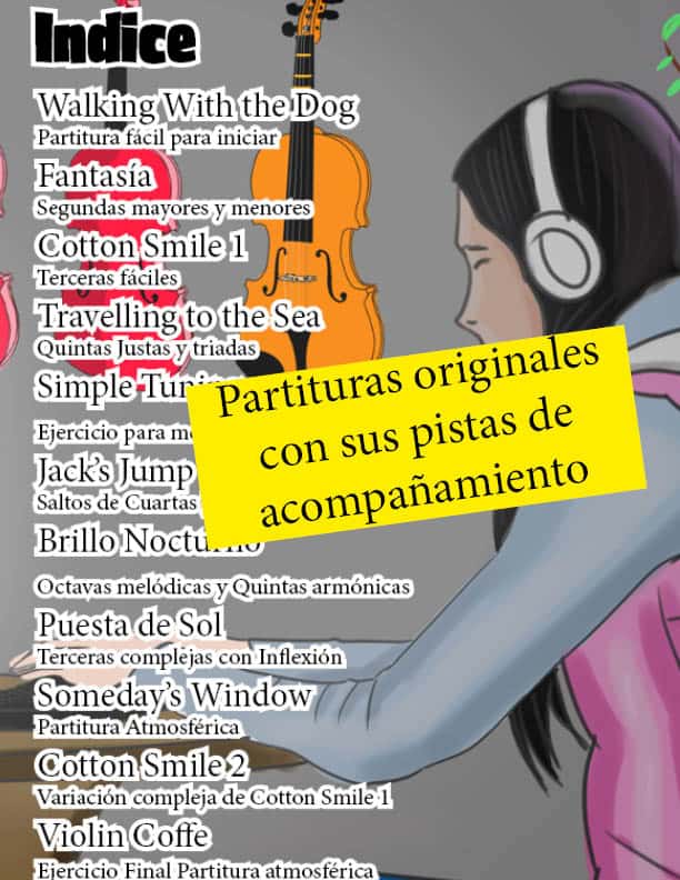 Violín Lofi - Armonía Básica Para Violinistas Con Sus Pistas de Acompañamiento - Imagen 2